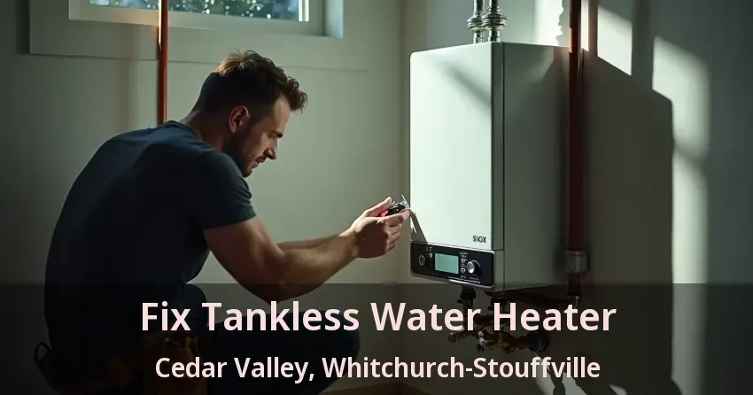 Fix Tankless Water Heater Cedar Valley, Whitchurch-Stouffville - ON Fix Tankless Water Heater Cedar Valley, Whitchurch-Stouffville - ON