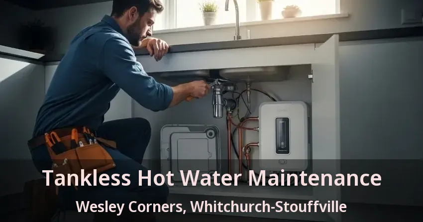 Tankless Hot Water Maintenance Wesley Corners, Whitchurch-Stouffville - ON